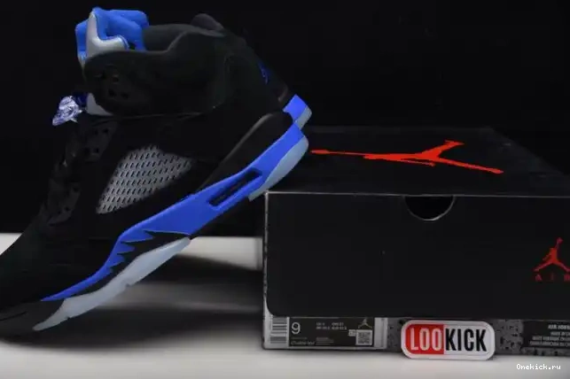 One Kick Racer CT4838-004 Air 5 Blue Jordan 0629